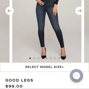 GOOD AMERICAN JEANS - NEVER WORN